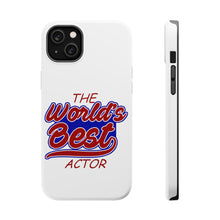 DistinctInk ToughCase for Apple iPhone, Compatible with MagSafe Charging - The World's Best Actor