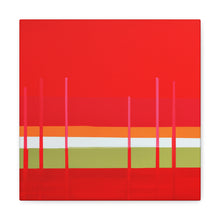 Jackson Magnolia - Mid-Century Modern Canvas Wall Art Decor