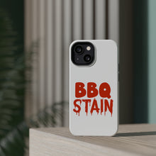 DistinctInk ToughCase for Apple iPhone, Compatible with MagSafe Charging - BBQ Stain Barbecue