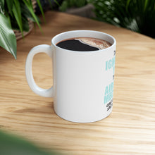 DistinctInk Glossy White Coffee / Tea Mug - I'm Not Ignoring You Aircraft Mechanic Can't Hear