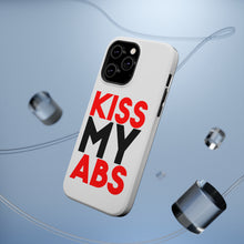 DistinctInk ToughCase for Apple iPhone, Compatible with MagSafe Charging - Kiss My Abs