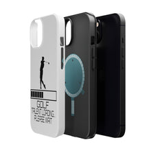 DistinctInk ToughCase for Apple iPhone, Compatible with MagSafe Charging - Golf Talent Loading Please Wait