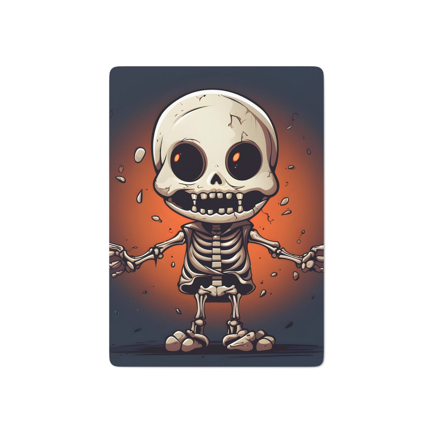 DistinctInk Playing / Poker Cards with Skelly's Halloween Bash Design for Halloween