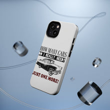 DistinctInk ToughCase for Apple iPhone, Compatible with MagSafe Charging - How Many Cars Do I Need? Just One More
