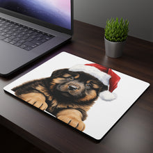 DistinctInk Mouse Pad - 1/4" Foam Rubber - Tibetan Mastiff Puppy Drawing