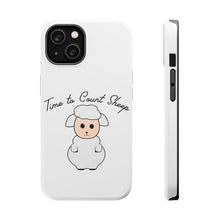 DistinctInk ToughCase for Apple iPhone, Compatible with MagSafe Charging - Time to Count Sheep - Lamb