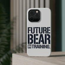 DistinctInk ToughCase for Apple iPhone, Compatible with MagSafe Charging - Future Bear in Training