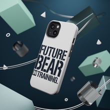 DistinctInk ToughCase for Apple iPhone, Compatible with MagSafe Charging - Future Bear in Training