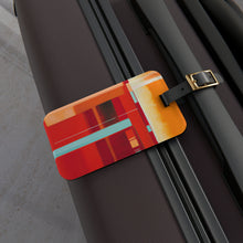 Gloria Newellson - Mid-Century Modern Design Printed on a Custom Luggage Tag