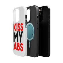 DistinctInk ToughCase for Apple iPhone, Compatible with MagSafe Charging - Kiss My Abs