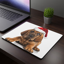 DistinctInk Mouse Pad - 1/4" Foam Rubber - Bloodhound Puppy