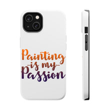 DistinctInk ToughCase for Apple iPhone, Compatible with MagSafe Charging - Painting is My Passion