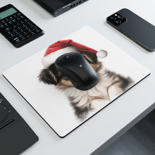 DistinctInk Mouse Pad - 1/4" Foam Rubber - Collie Puppy Drawing