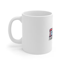 DistinctInk Glossy White Coffee / Tea Mug - Born to Bake Forced to Work