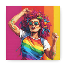 DistinctInk Canvas Wall Art with Leading a New Path for LGBTQ+ Pride