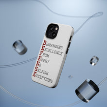 DistinctInk ToughCase for Apple iPhone, Compatible with MagSafe Charging - DEFENSE Demanding Excellence
