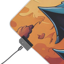 DistinctInk LED Gaming Mouse Pad with Spooky Sweet Treats Design for Halloween