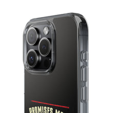 DistinctInk Hybrid (Acrylic/TPU) Clear Slim Fit Case for Apple iPhone | Trump: Promises Made, Promises Kept - Conservative
