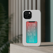 DistinctInk ToughCase for Apple iPhone, Compatible with MagSafe Charging - Time To Look Prettier Than the Last Selfie