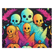 DistinctInk Jigsaw Puzzle with The Joy of Connecting Design for Halloween  LGBTQ+ Pride