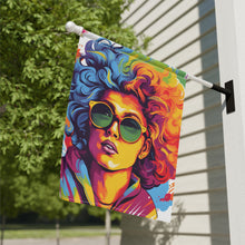 DistinctInk Garden & House Banner Flag with A World of Words Design for LGBTQ+ Pride