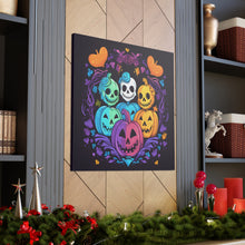 DistinctInk Canvas Wall Art with Creating Lasting Memories for Halloween LGBTQ+ Pride
