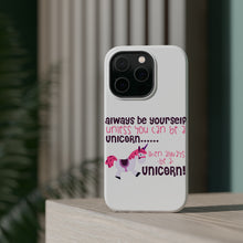 DistinctInk ToughCase for Apple iPhone, Compatible with MagSafe Charging - Always Be Yourself Unless You Can Be a Unicorn
