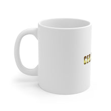 DistinctInk Glossy White Coffee / Tea Mug - CEO,000,000 Entrepreneur 3 commo