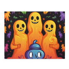 DistinctInk Jigsaw Puzzle with Finding Your Purpose in Life Design for Halloween  LGBTQ+ Pride