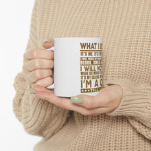 DistinctInk Glossy White Coffee / Tea Mug - Chef - What I Do Isn't Easy