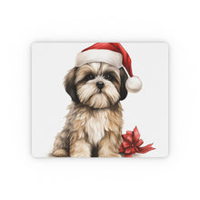 DistinctInk Mouse Pad - 1/4" Foam Rubber - Lhasa Apso Puppy Drawing