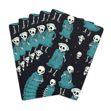 DistinctInk Playing / Poker Cards with Haunted Skeleton Crew Design for Halloween