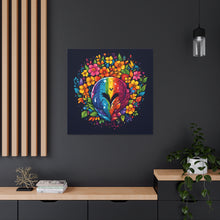 DistinctInk Canvas Wall Art with A World of Possibilities for LGBTQ+ Pride
