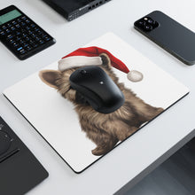DistinctInk Mouse Pad - 1/4" Foam Rubber - Cairn Terrier Puppy Drawing