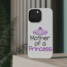 DistinctInk ToughCase for Apple iPhone, Compatible with MagSafe Charging - Mother of a Princess