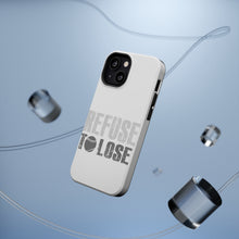DistinctInk ToughCase for Apple iPhone, Compatible with MagSafe Charging - Refuse to Lose Baseball