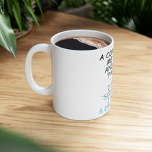 DistinctInk Glossy White Coffee / Tea Mug - Cop Pulled Over, Rock Paper Scissors