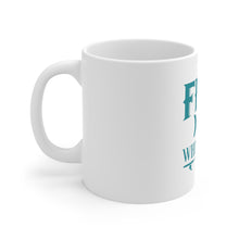 DistinctInk Glossy White Coffee / Tea Mug - Fish Whisperer