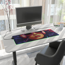 DistinctInk LED Gaming Mouse Pad with Living a Full Life Design for LGBTQ+ Pride