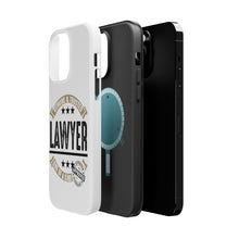 DistinctInk ToughCase for Apple iPhone, Compatible with MagSafe Charging - Genuine Trusted Lawyer One of a Kind