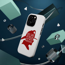 DistinctInk ToughCase for Apple iPhone, Compatible with MagSafe Charging - Feel Safe at Night Sleep with a Firefighter