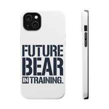 DistinctInk ToughCase for Apple iPhone, Compatible with MagSafe Charging - Future Bear in Training