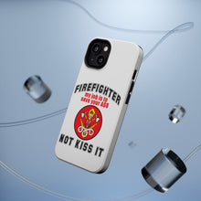 DistinctInk ToughCase for Apple iPhone, Compatible with MagSafe Charging - Firefighter - Job is to Save You