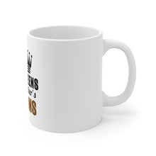 DistinctInk Glossy White Coffee / Tea Mug - Real Queens Fix Each Other's Crowns