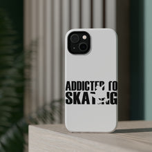 DistinctInk ToughCase for Apple iPhone, Compatible with MagSafe Charging - Addicted to Skating