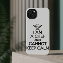 DistinctInk ToughCase for Apple iPhone, Compatible with MagSafe Charging - I Am the Chef Cannot Keep Calm