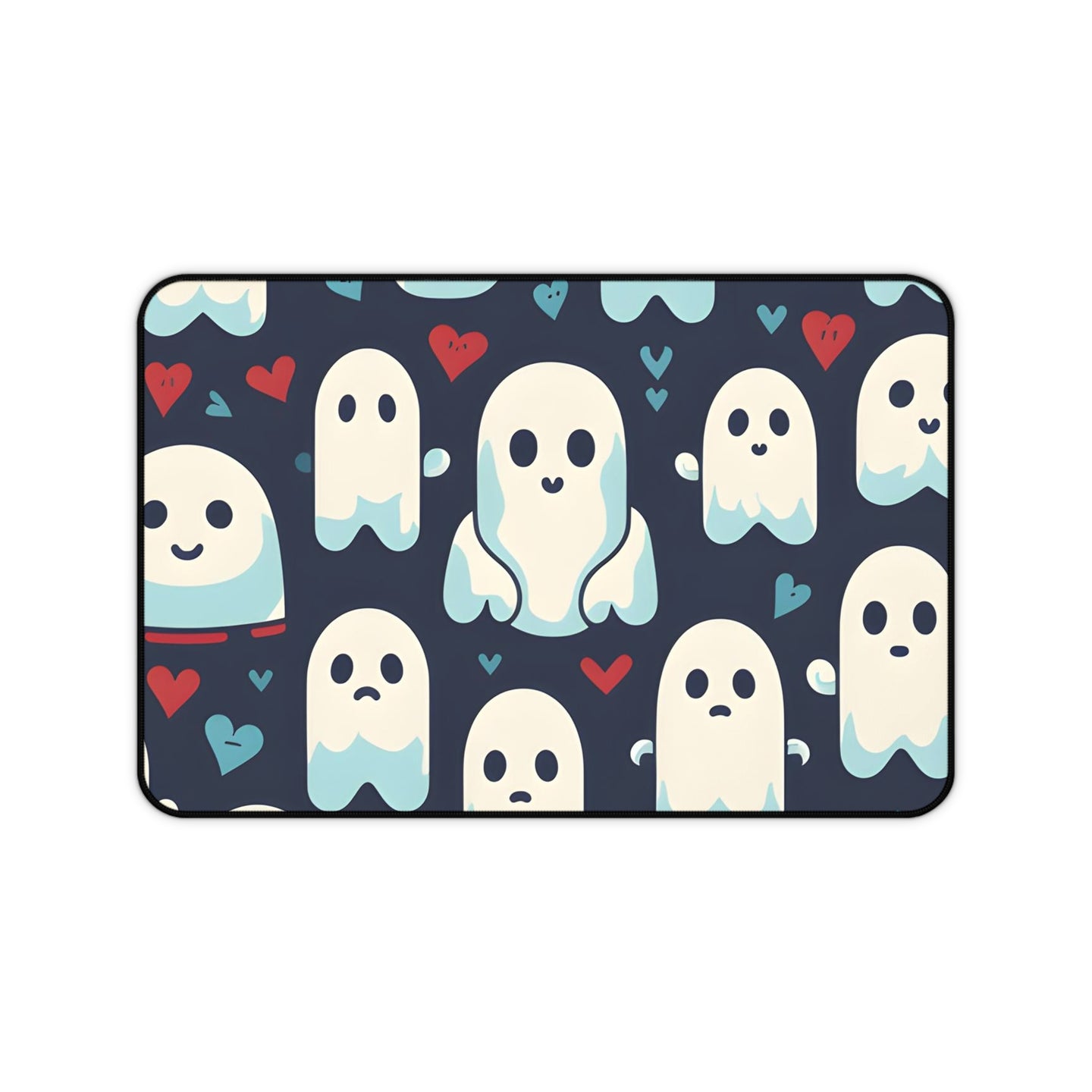 DistinctInk Desk Mat with Skelephants and Ghostly Ghouls Design for Halloween