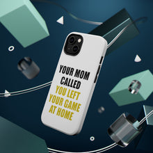 DistinctInk ToughCase for Apple iPhone, Compatible with MagSafe Charging - Your Mom Called You Left Your Game at Home
