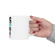 DistinctInk Glossy White Coffee / Tea Mug - This Bride Trains Like a Beast