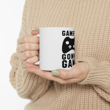 DistinctInk Glossy White Coffee / Tea Mug - Gamers Gonna Game - Video Games